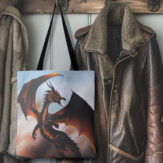 Amber Dragon Fantasy Tasche