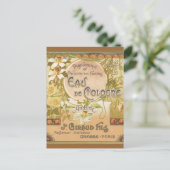 Amber Eau de Cologne Postkarte (Stehend Vorderseite)