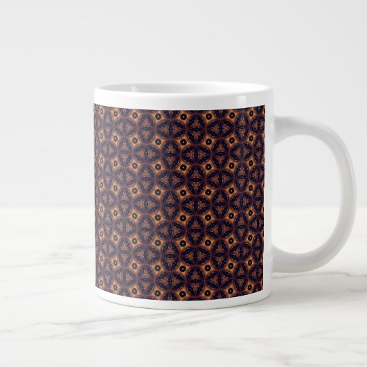 Amber Eclipse Mosaic Jumbo-Tasse (Rechts)