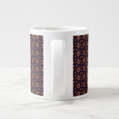 Amber Eclipse Mosaik Jumbo-Tasse (Rückseite)