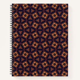 Amber Eclipse Mosaik Notizblock