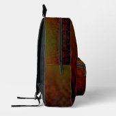 Amber Fade Bedruckter Rucksack (Links)