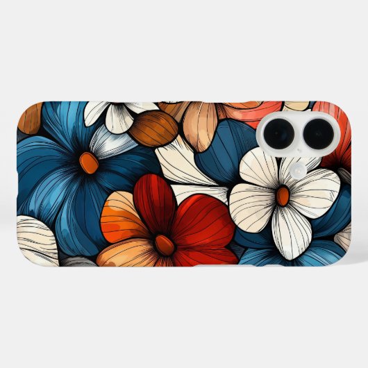 Amber Fade Case-Mate iPhone Hülle (Rückseite (Horizontal))