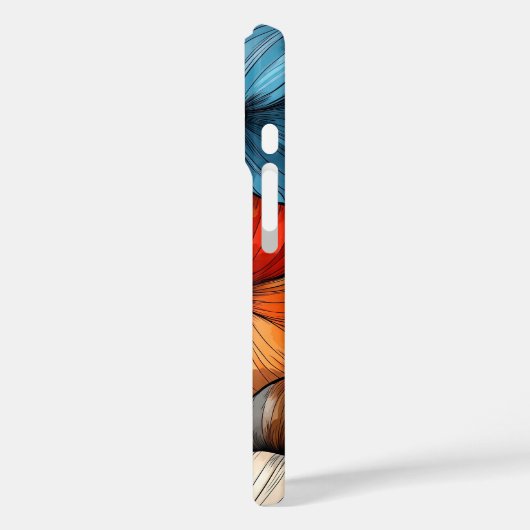 Amber Fade Case-Mate iPhone Hülle (Rückseite / Links)