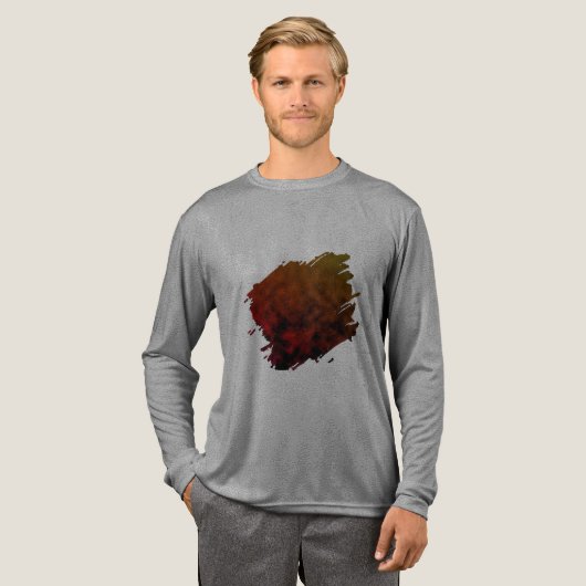 Amber Fade Tri-Blend Shirt (Volle Vorderseite)