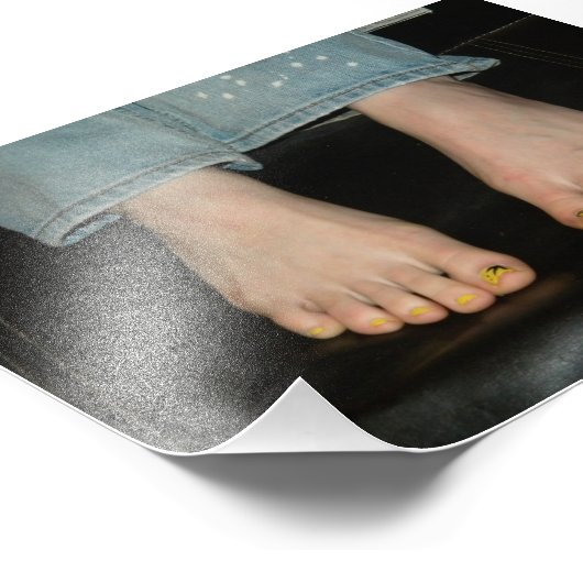 Amber Fee Foto Print (Ecke)