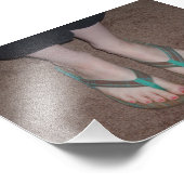 Amber Fee Foto Print (Ecke)