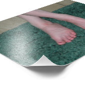 Amber Fee Foto Print (Ecke)