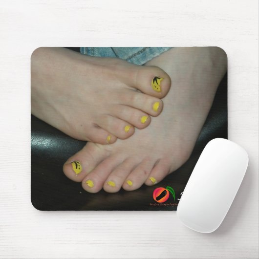 Amber Feet Mousepad (Mit Mouse)