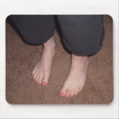 Amber Feet Mousepad (Vorne)