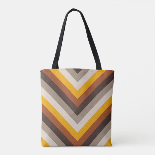 Amber Flame Zickzack Tasche (Rückseite)