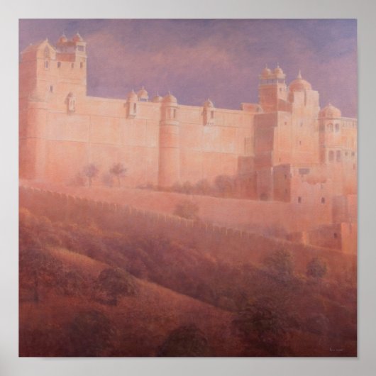 Amber Fort Jaipur Poster (Vorne)