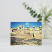 Amber fort jaipur postkarte (Stehend Vorderseite)