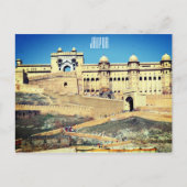 Amber fort jaipur postkarte (Vorderseite)