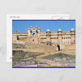 Amber fort jaipur postkarte (Vorne/Hinten)