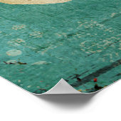 Amber Fox & Little Bird Art Poster (Ecke)