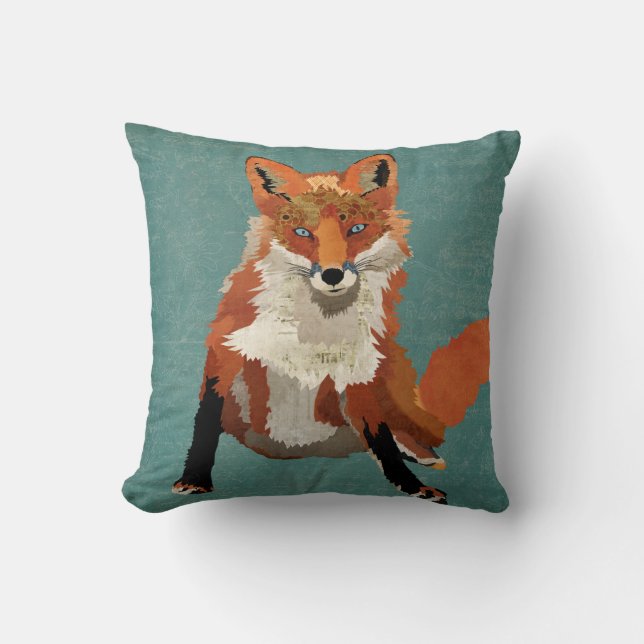Amber Fox Pillow Kissen (Vorderseite)