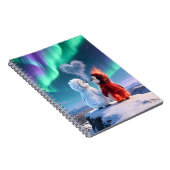Amber & Frosty Aurora Magic Notebook Notizblock (Rechte Seite)