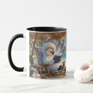 Amber & Frosty Tropical Beach Day Tasse