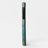 Amber Fuchs & Owl Blaue Rose Fall Case-Mate iPhone Hülle (Hinten/Links)