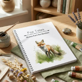 Amber Gaze: Meadow Fox, benutzerdefiniert Notizblock