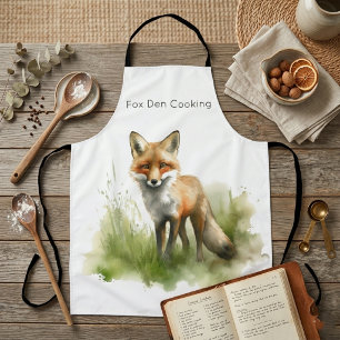 Amber Gaze: Meadow Fox, individuell Schürze
