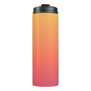 Amber gelbes Geschenk Sport Thermal Tumbler Thermosbecher