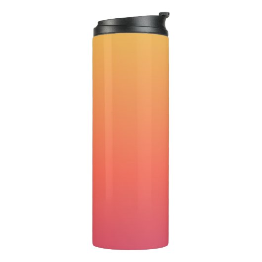 Amber gelbes Geschenk Sport Thermal Tumbler Thermosbecher (Nach links gedreht)