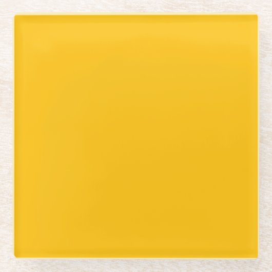 Amber Glasuntersetzer (Vorderseite)