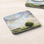 Amber Glow II Getränkeuntersetzer (Linke Seite)