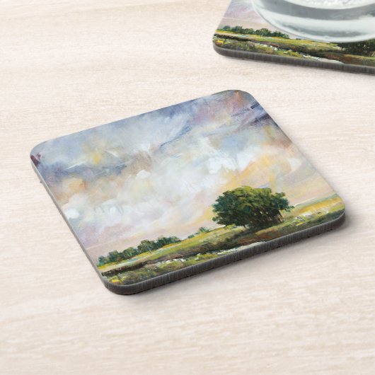 Amber Glow II Getränkeuntersetzer (Linke Seite)