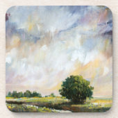 Amber Glow II Getränkeuntersetzer (Vorderseite)