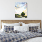Amber Glow II Leinwanddruck (Insitu (Schlafzimmer))