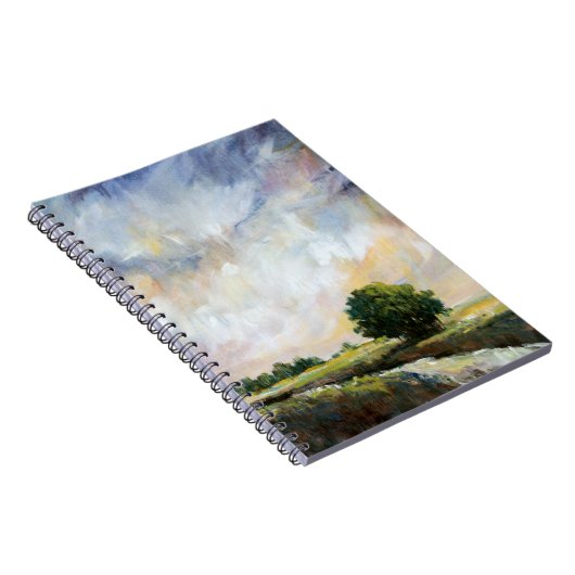 Amber Glow II Notizblock (Rechte Seite)