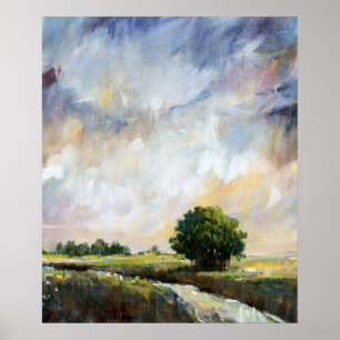 Amber Glow II Poster