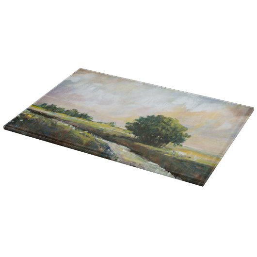 Amber Glow II Schneidebrett (Ecke)