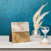 Amber Horizon Abstrakt Print | Melissa Averinos Fotoplatte (InSitu)