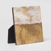 Amber Horizon Abstrakt Print | Melissa Averinos Fotoplatte (Vorderseite)