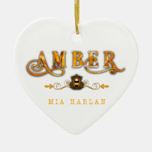 Amber Jewels Cafe Serie Ornament