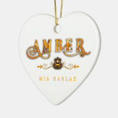 Amber Jewels Cafe Serie Ornament (Links)