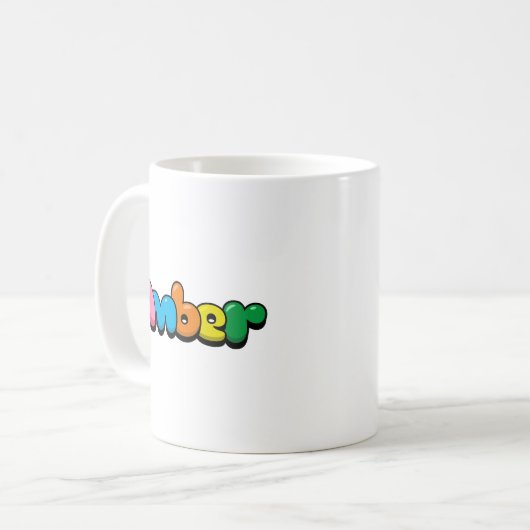 Amber Kaffeetasse (Vorderseite Links)