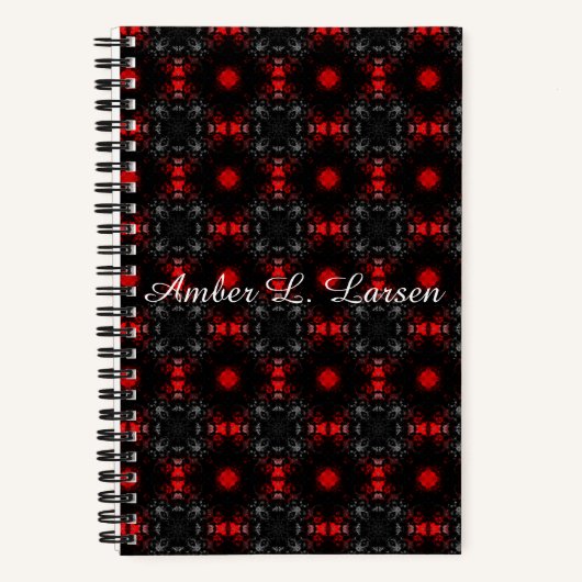 Amber L. Larsen Notizblock (Vorderseite)