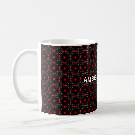 Amber L. Larsen Signature Pattern Tasse (Links)