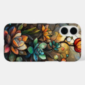 Amber Leavescape Case-Mate iPhone Hülle (Rückseite (Horizontal))