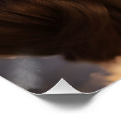 Amber Light Elegance Poster (Ecke)