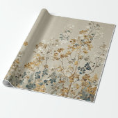 Amber Meadow Blumengeschenkpapier Geschenkpapier (Ungerollt)