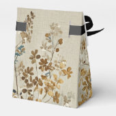 Amber meadow floral geschenkschachtel (Rückseite)