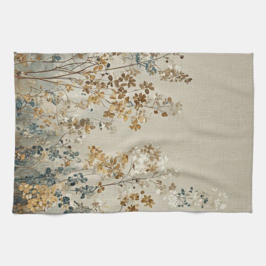 Amber meadow floral geschirrtuch (Horizontal)
