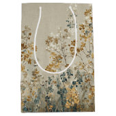 Amber meadow floral mittlere geschenktüte (Vorderseite)