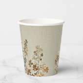 Amber meadow floral pappbecher (Vorderseite)